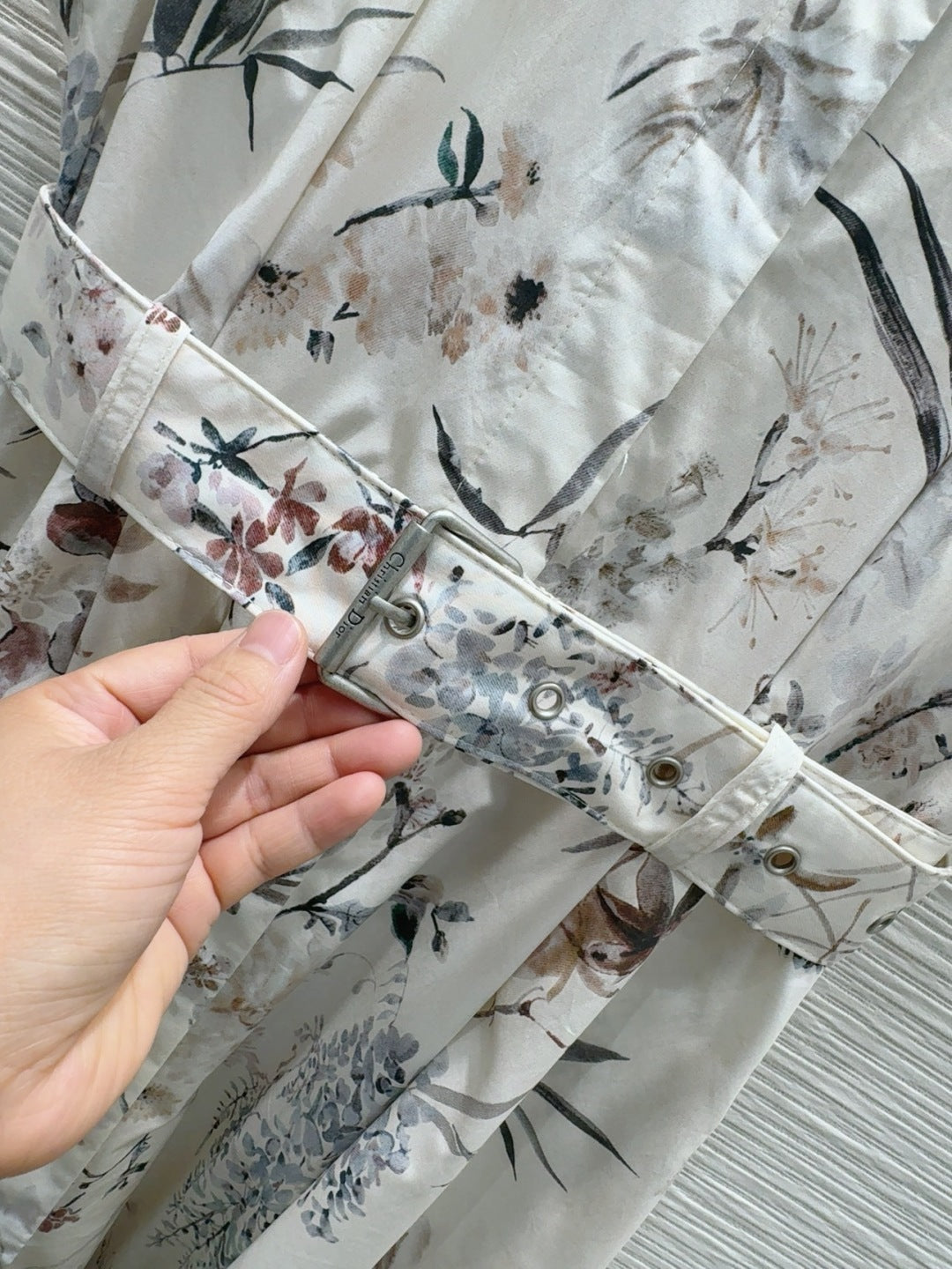 CD 25 Long Dress Multicolor Cotton