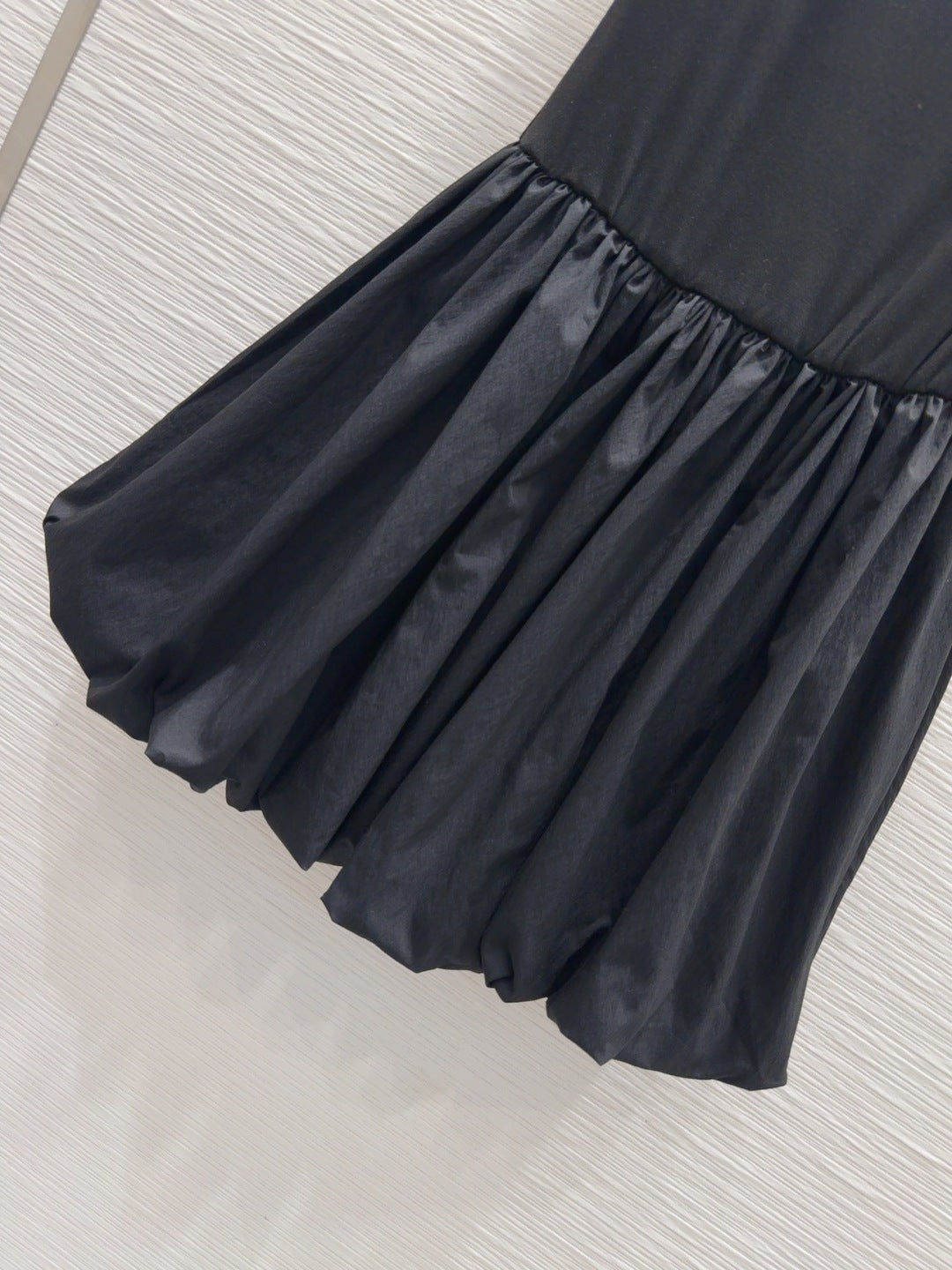 Prada 25 Vest Dress Black Cotton Poliamide