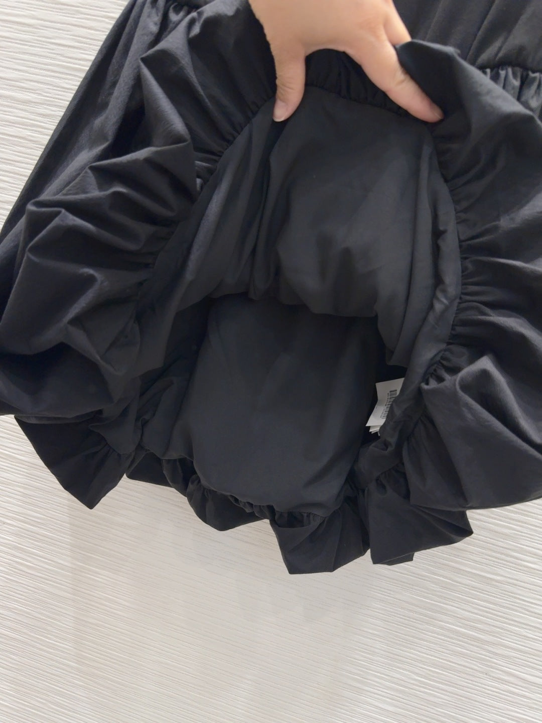 Prada 25 Vest Dress Black Cotton Poliamide