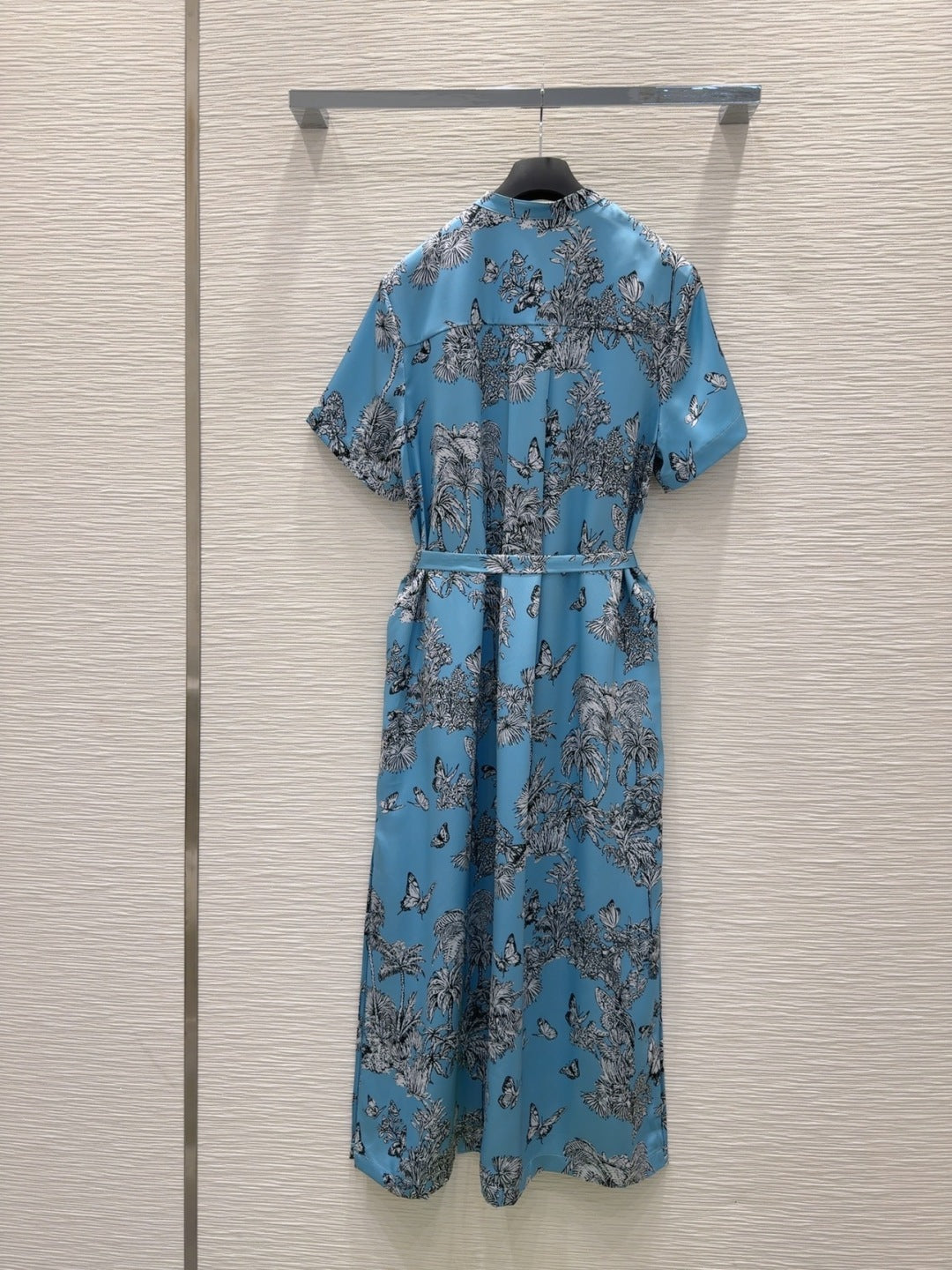 CD 25 Forest Dress Blue mix White Polyester