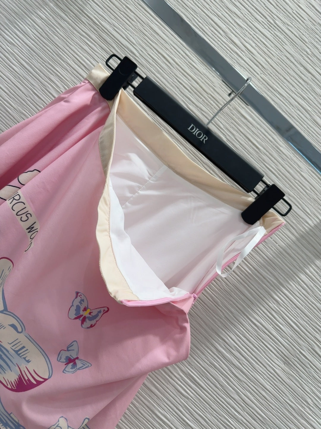 CD 25 Long Skirt Pink mix Colors Polyester