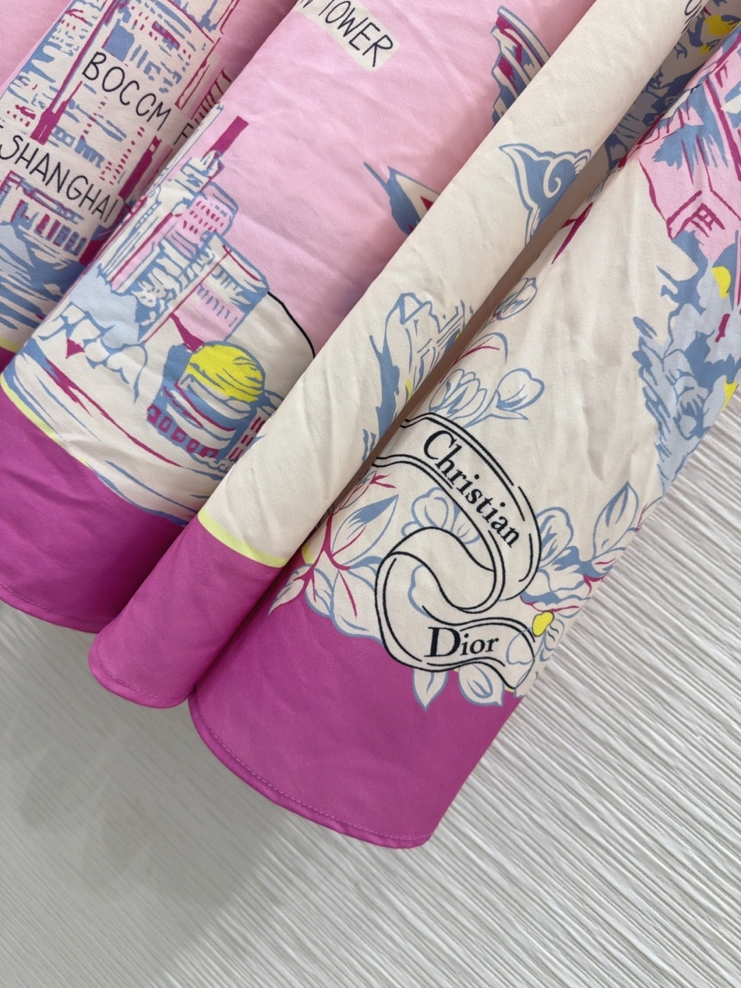 CD 25 Long Skirt Pink mix Colors Polyester