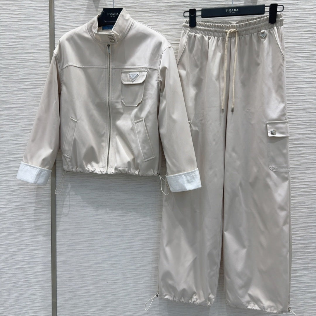 Prada 2025 Set Beige Grey Polyester