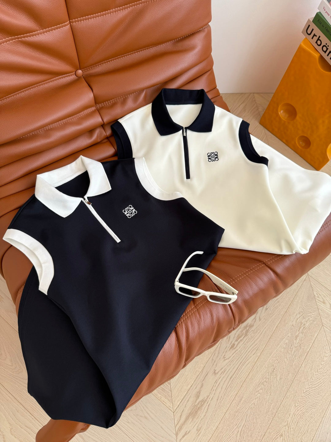 Loewe 25 Polo Dress Polyester