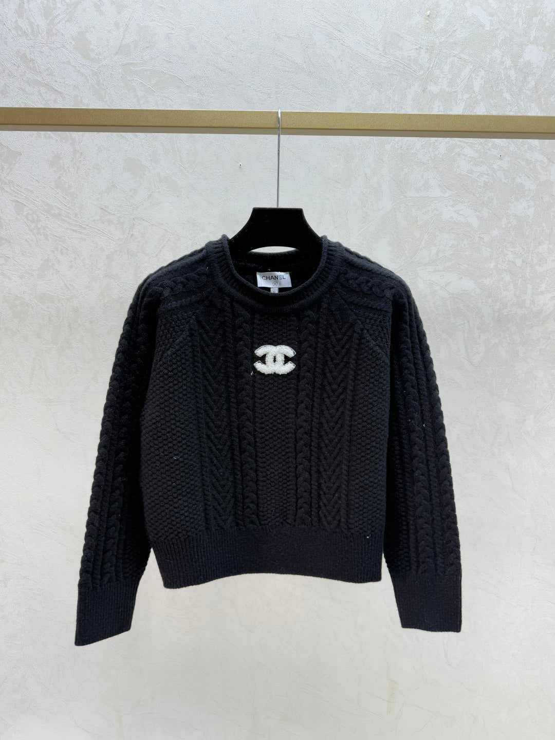 Chanel 2025 Knit Crew Neck Long Sleeve Sweater