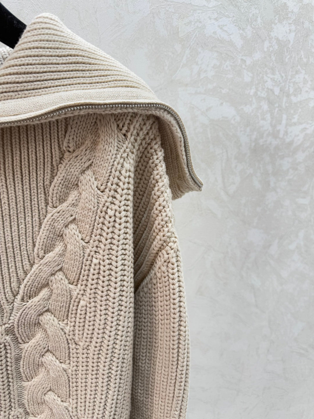 Dior 2025 Alps Zipped Mock Neck Sweater Wool