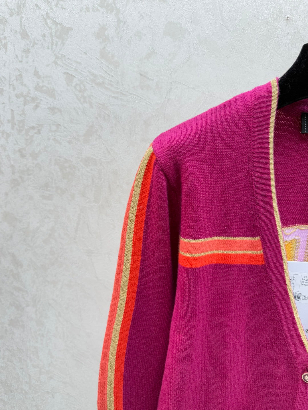 Chanel 2025  Cardigan Purple Wool 716294