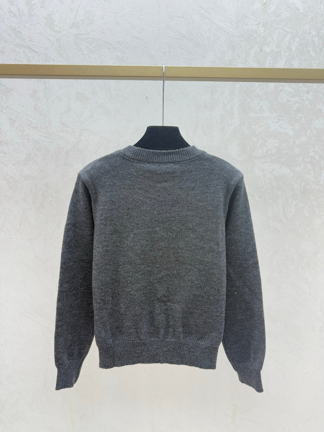 Dior 2025 Cat Print Jacket Black and Gray Wool