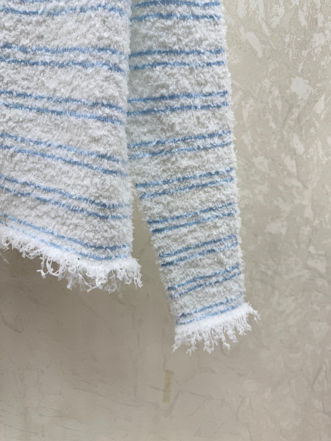 Chanel 2025 Knitted Crew Neck Cardigan Wool Polyester 734785