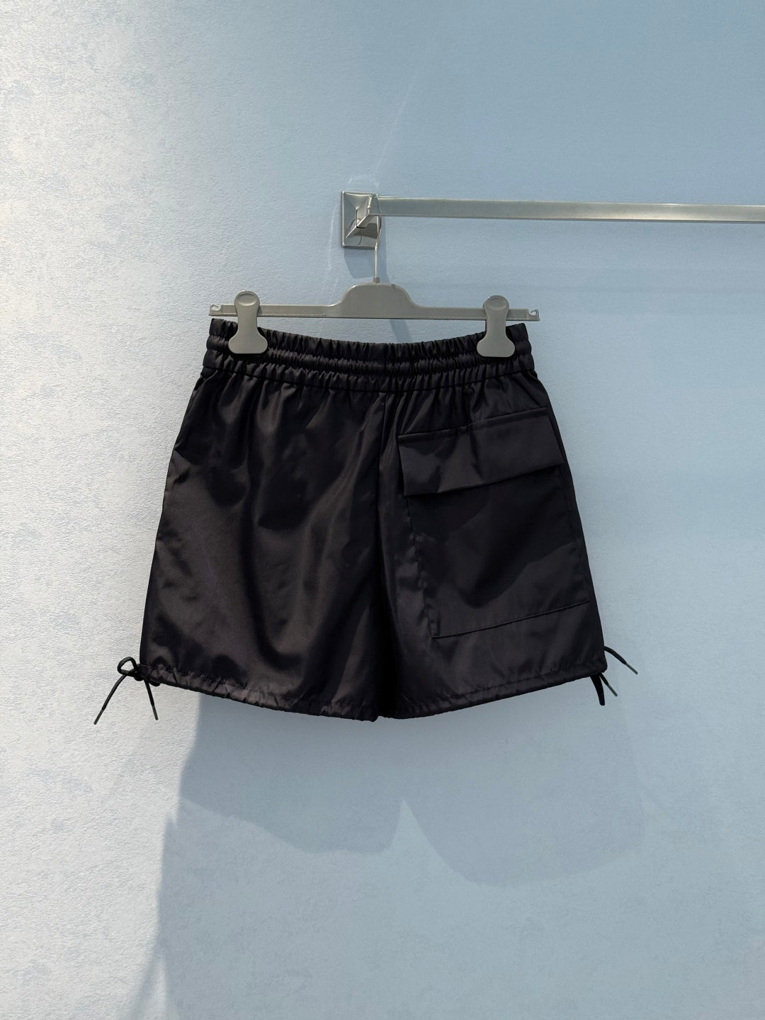 Prada 25 Short Black Polyamide