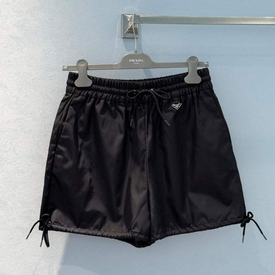 Prada 25 Short Black Polyamide