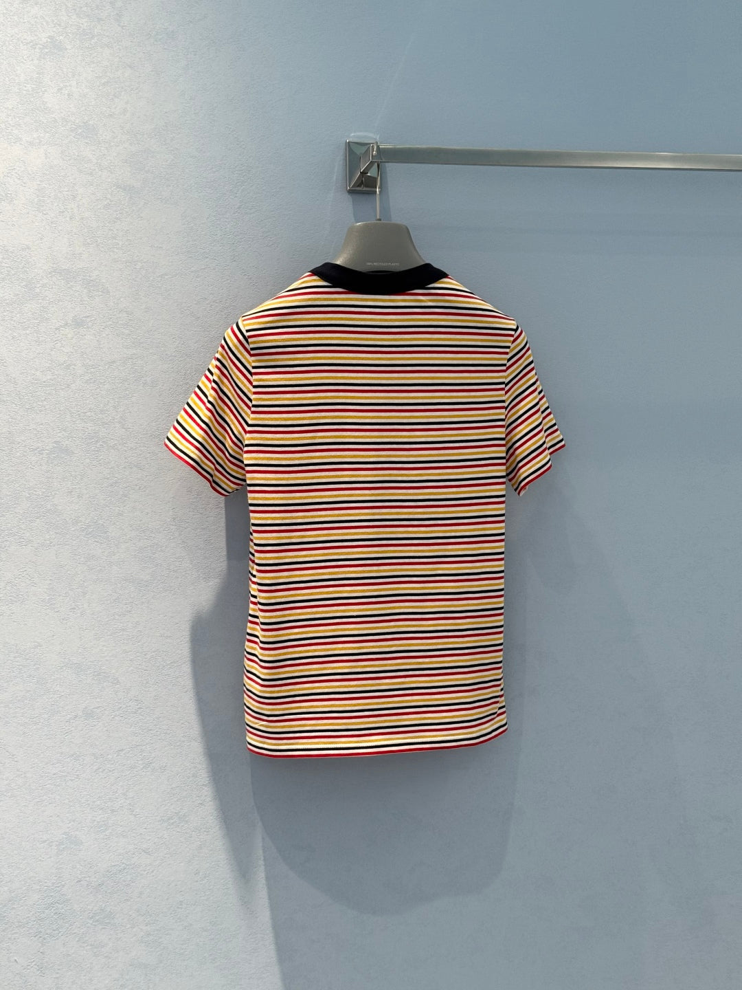 Prada 25 Striped T-shirt Multicolor Cotton 220088