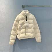 Moncler 25 Jacket Rope White Wool