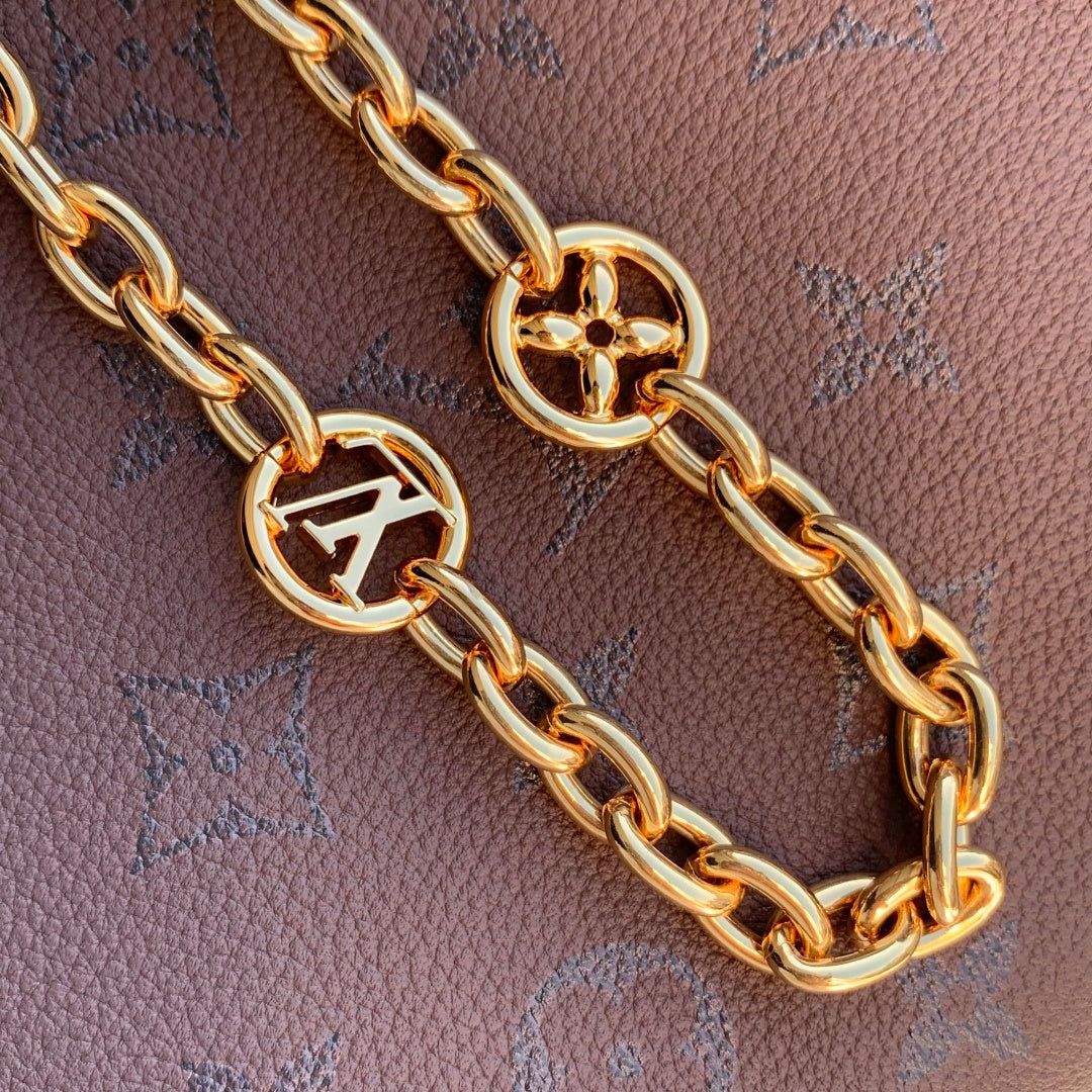 LV 2025 Speedy Bandoulière 25 Wine Red Calfskin 347094