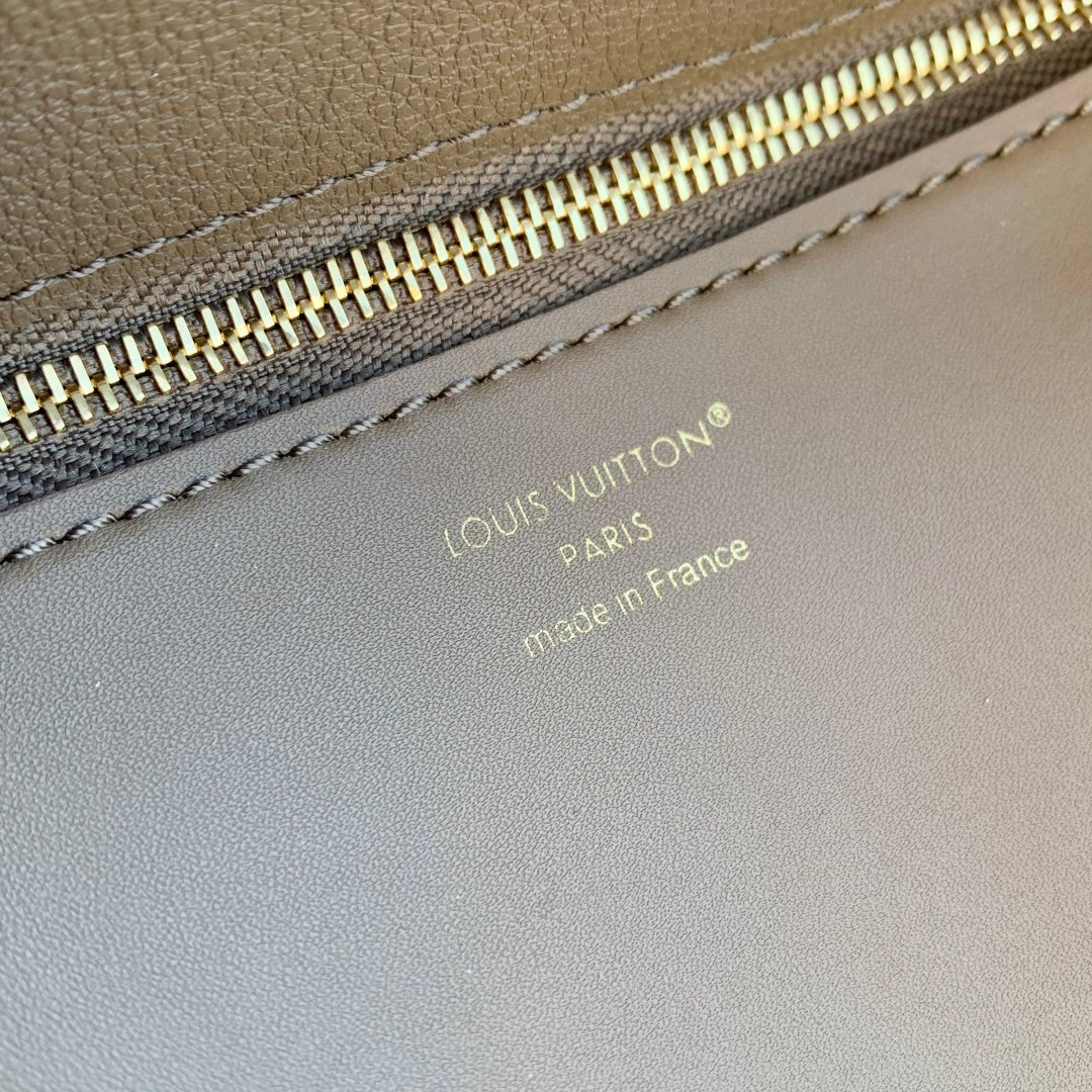 LV 2025 Vendome PM Bag Taupe Calfskin 347427