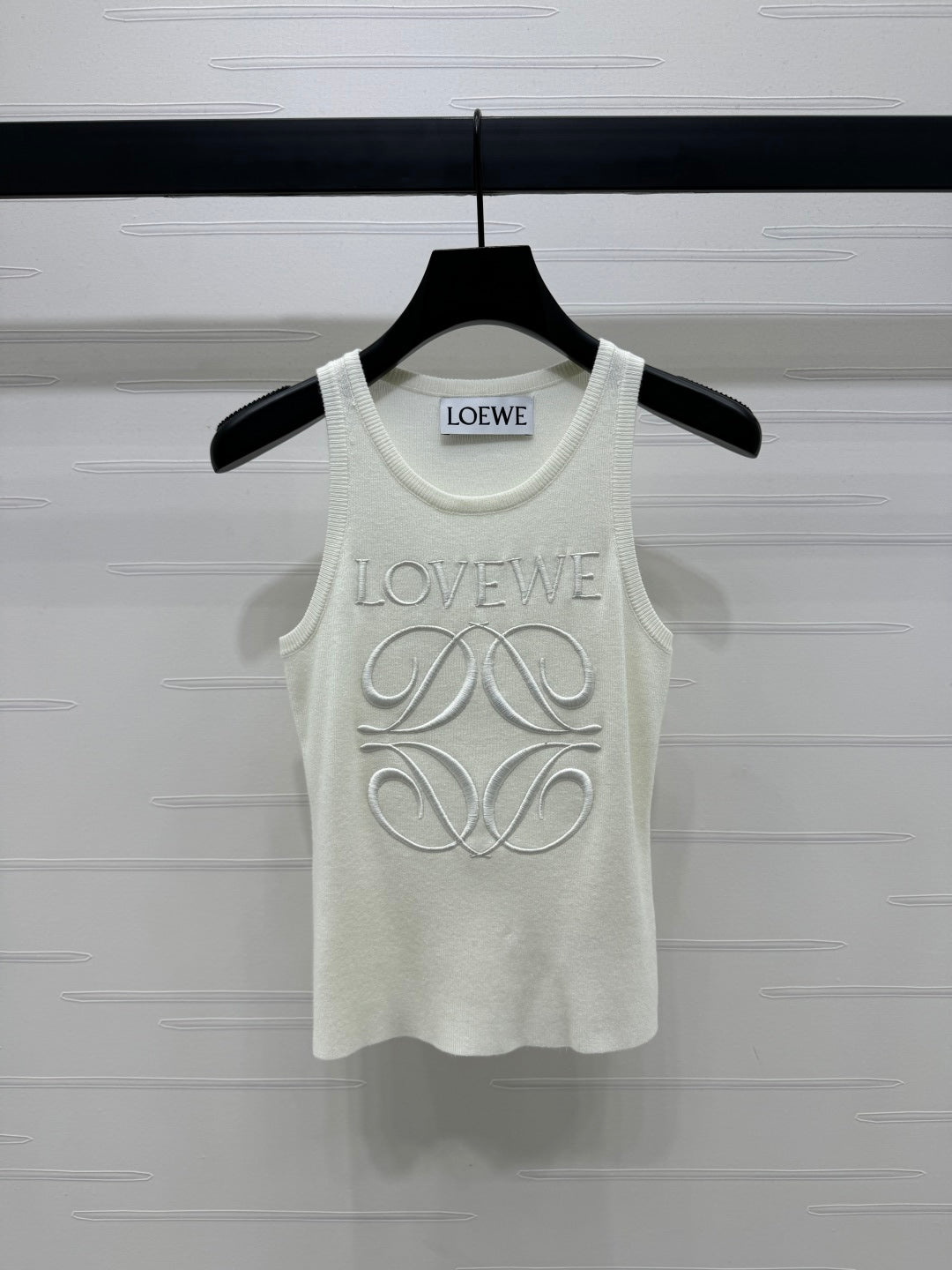 Loewe 25 Tank Top Wool with Tencel 232629