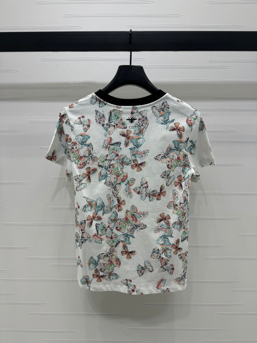 Dior 25C T-Shirt Papillon multicolore Pattern 228799