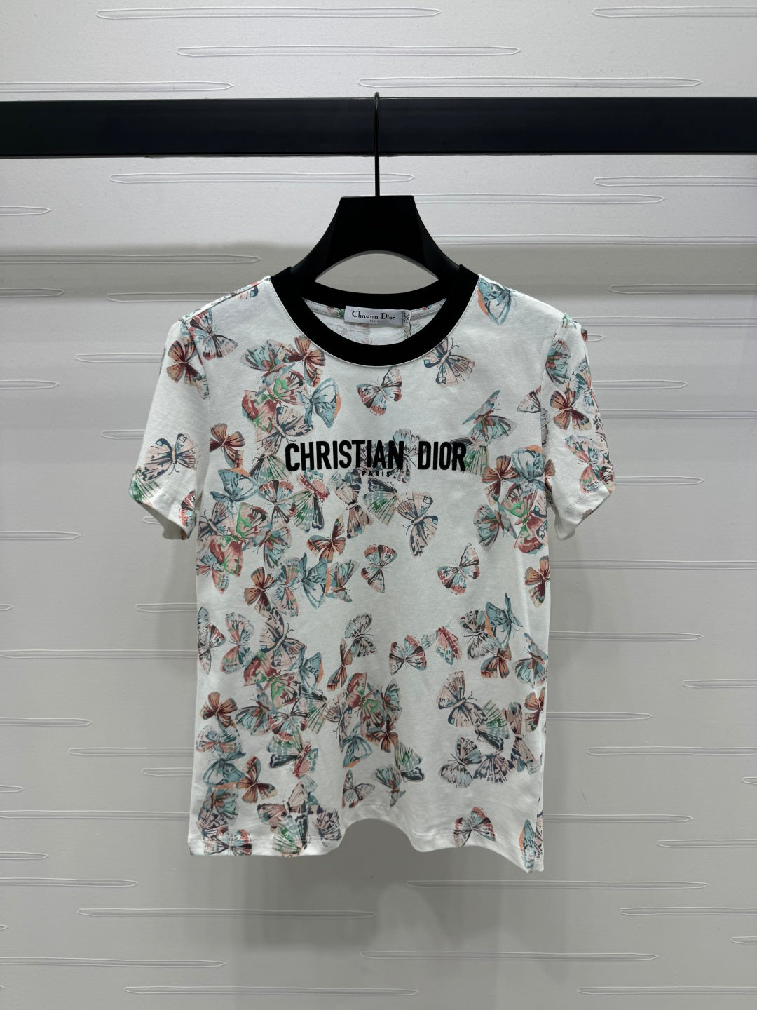 Dior 25C T-Shirt Papillon multicolore Pattern 228799