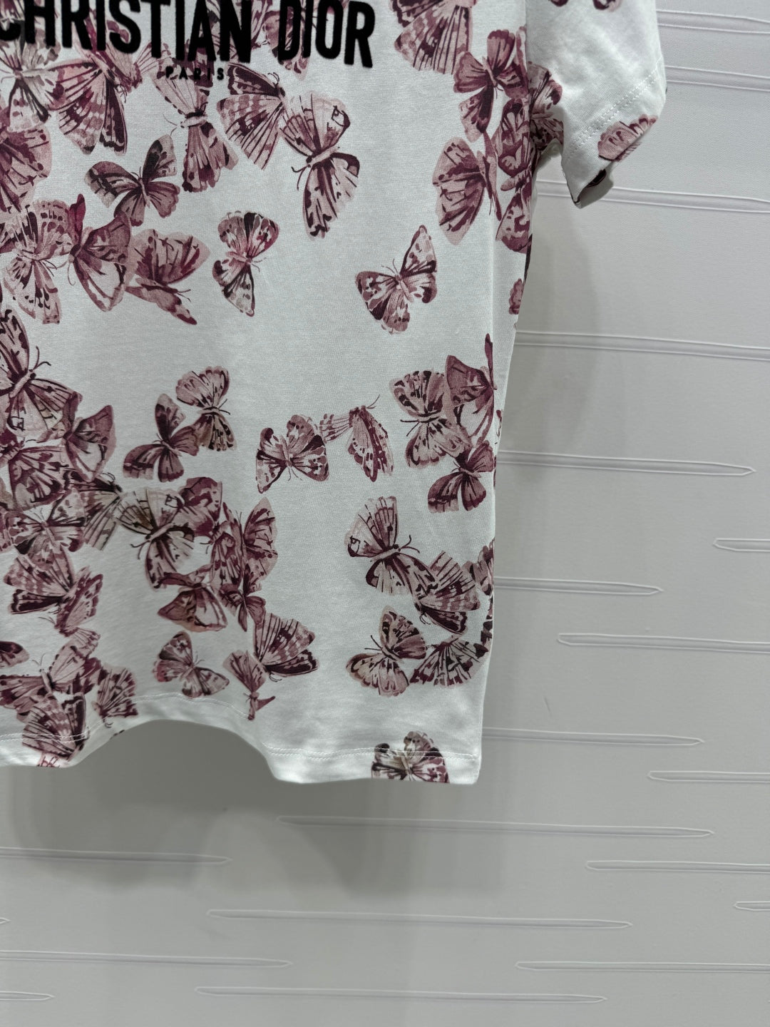 Dior 25C T-Shirt Papillon multicolore Pattern 228799