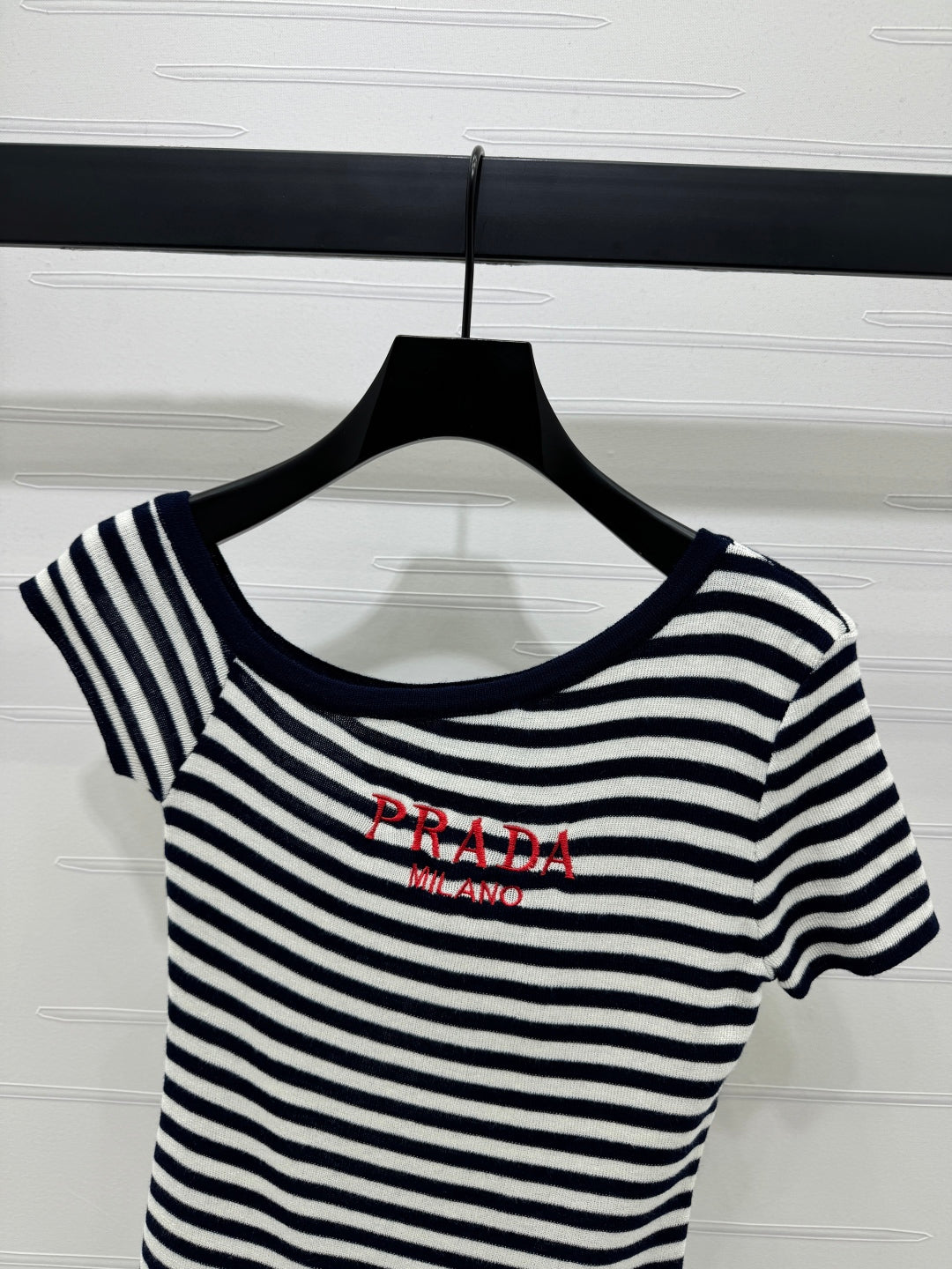 Prada 25 One-Shoulder Top Wool 233511