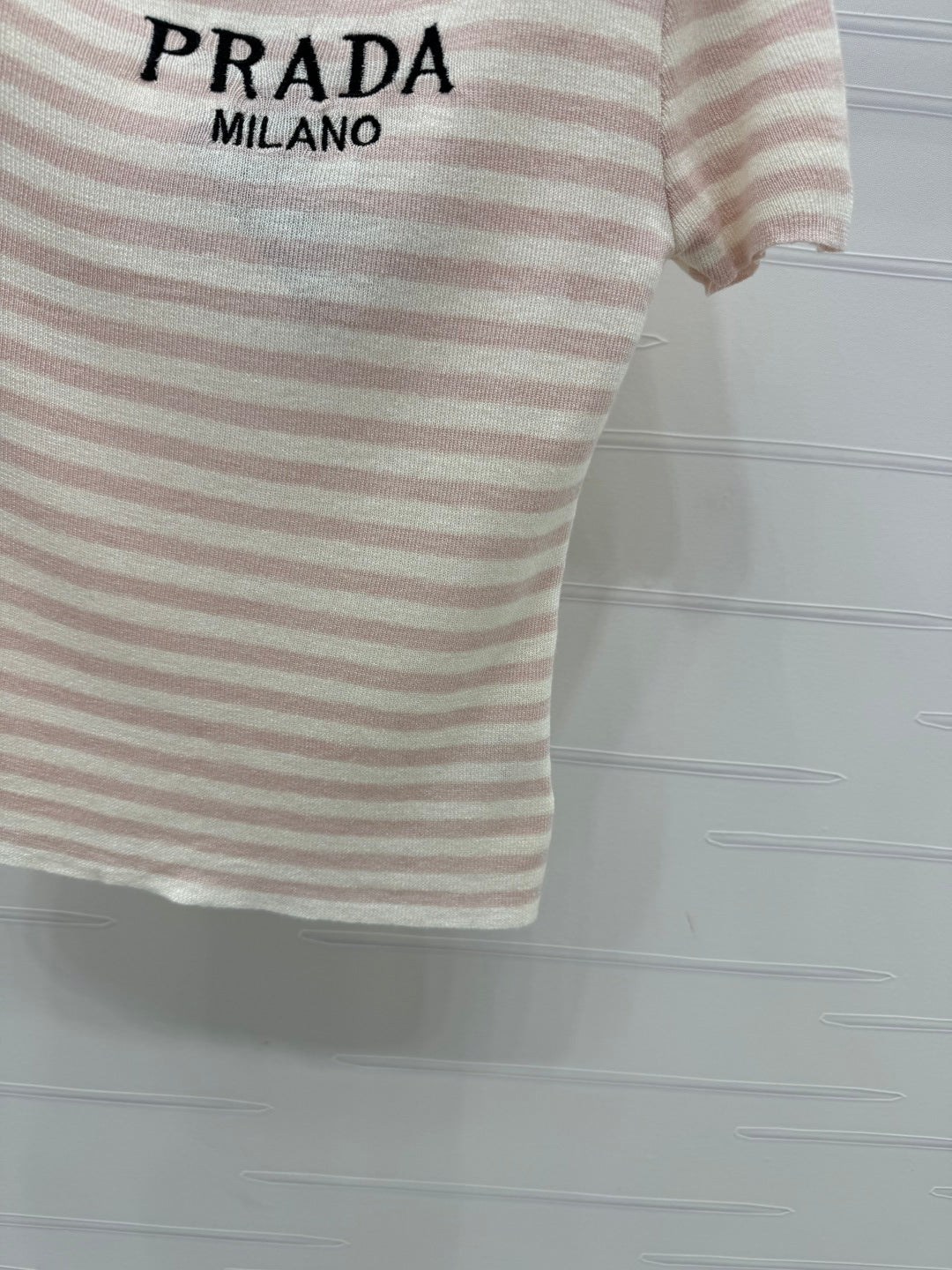 Prada 25 One-Shoulder Top Wool 233511