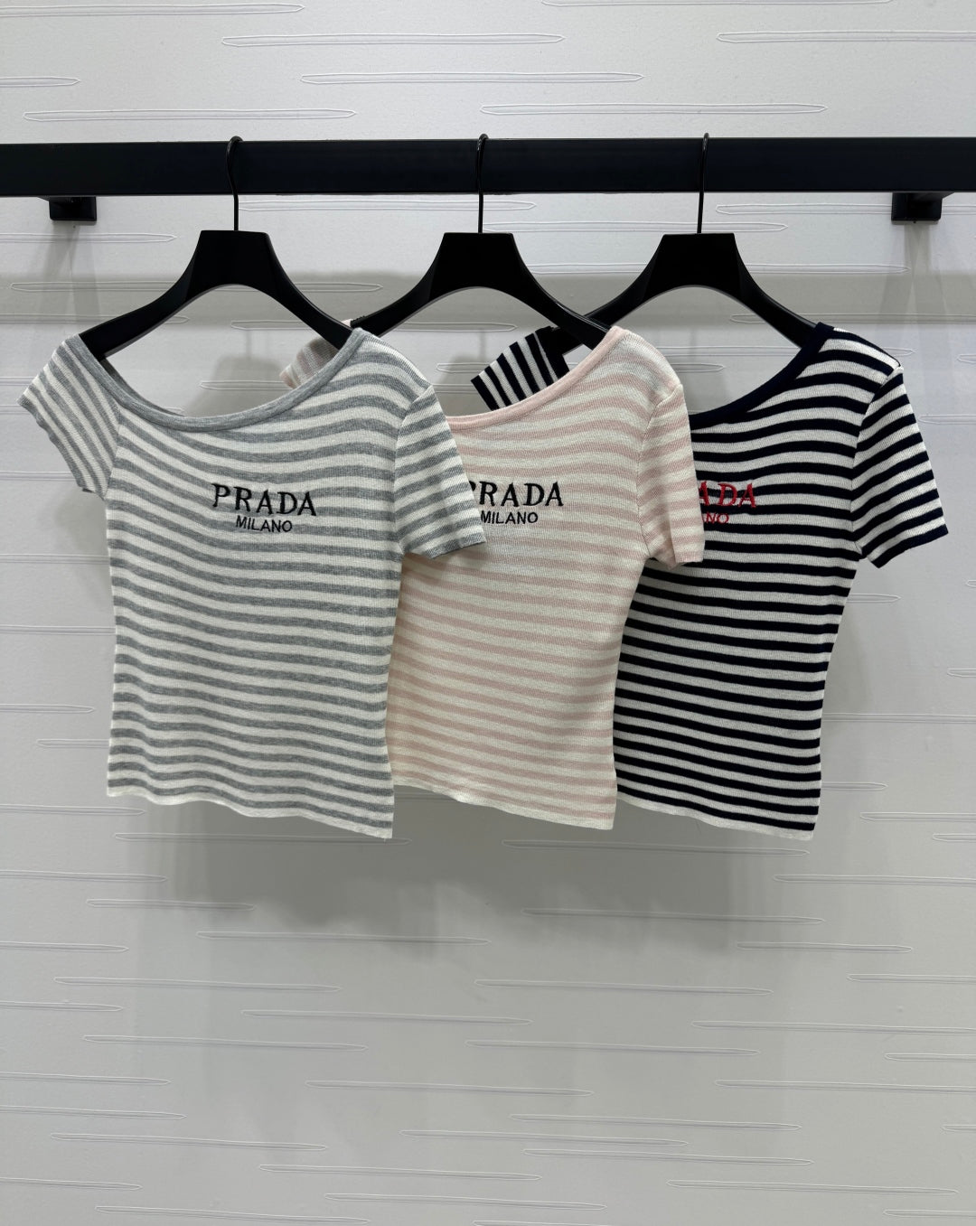 Prada 25 One-Shoulder Top Wool 233511