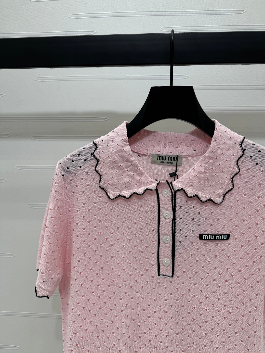 Miu 25 Polo T-Shirt Silk 233517