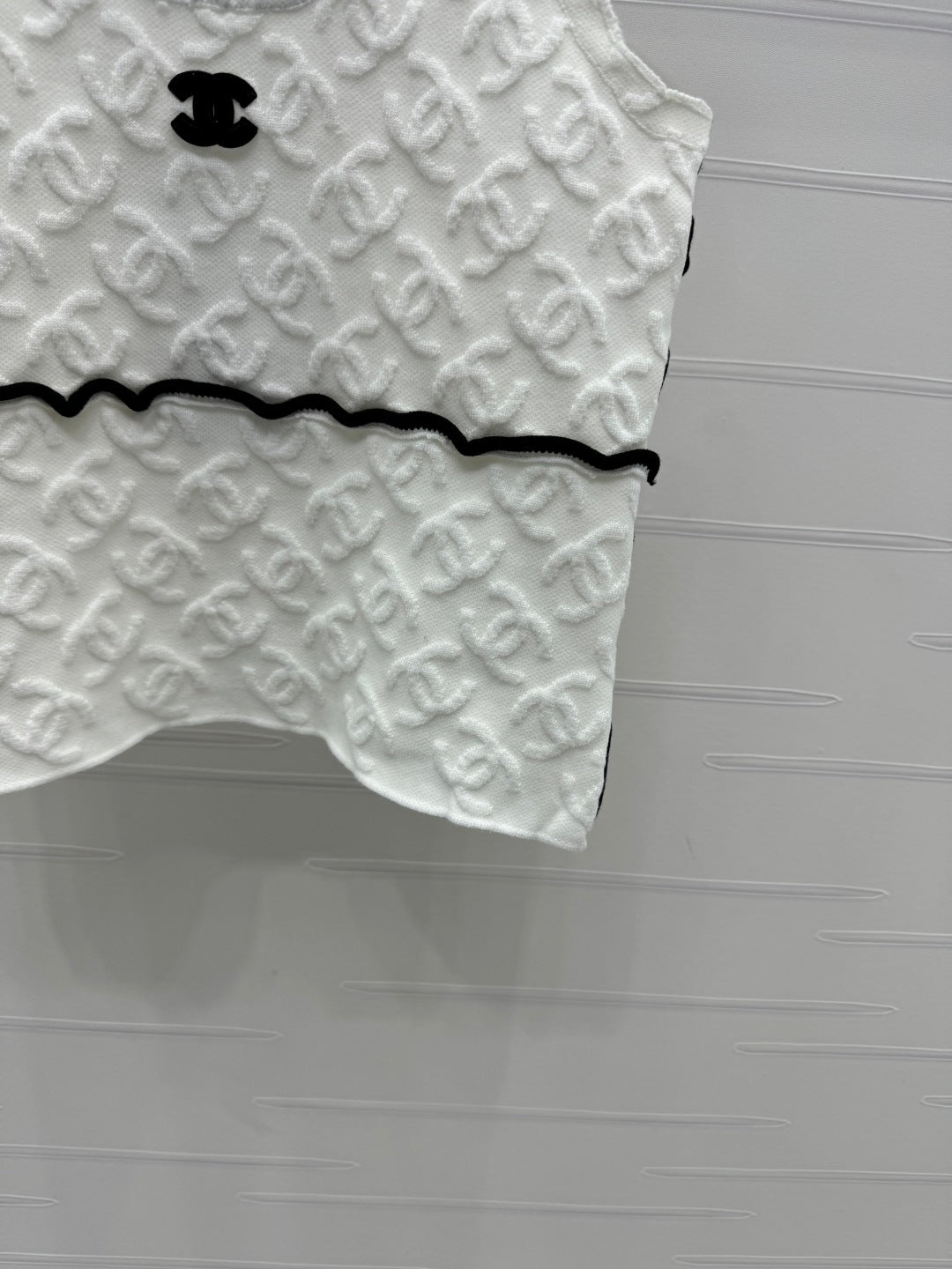 Chanel 25 Monogram Cotton Tank Top