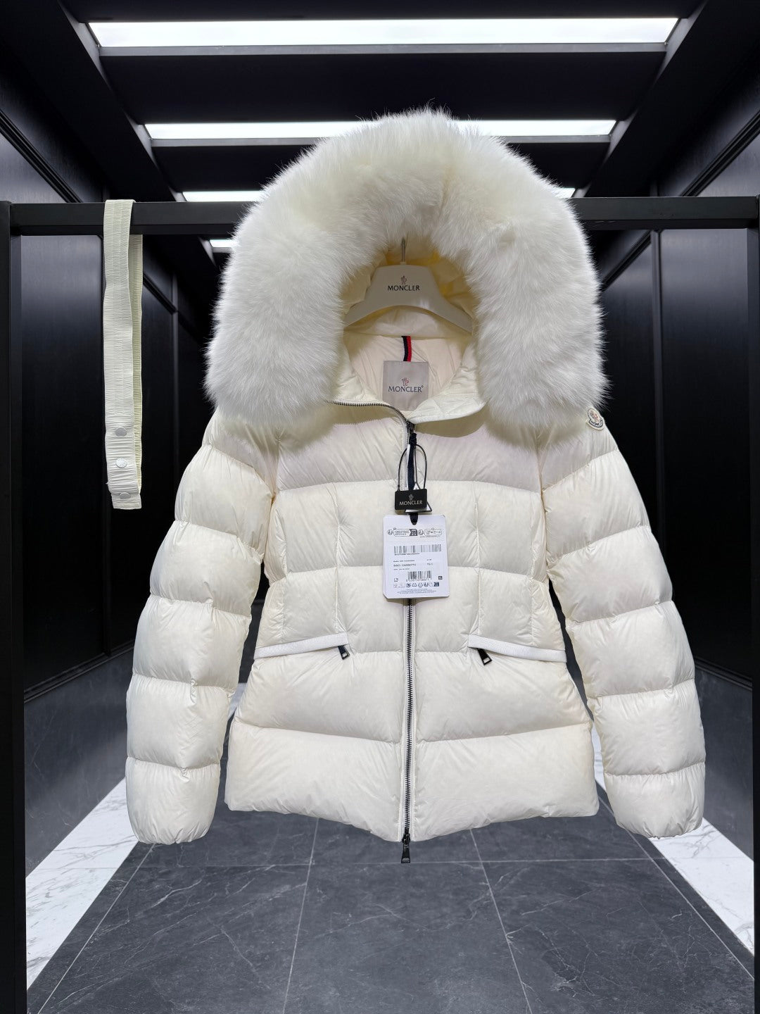 MC 25 Down Jacket White Polyester 0010