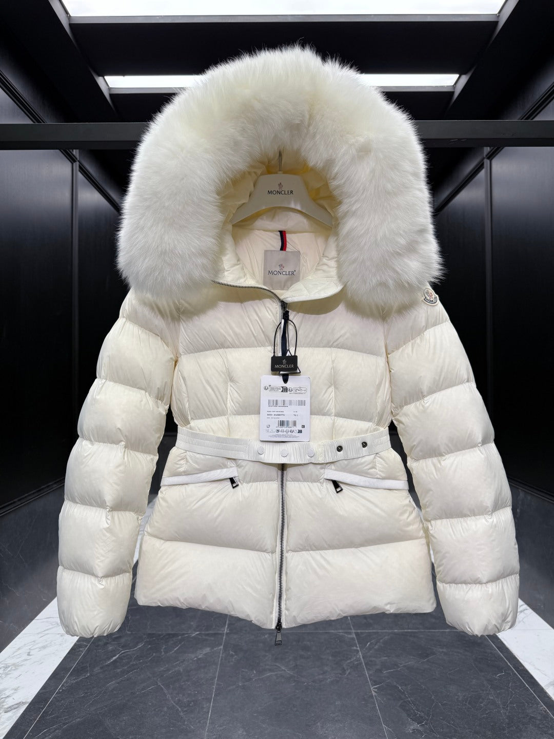 MC 25 Down Jacket White Polyester 0010