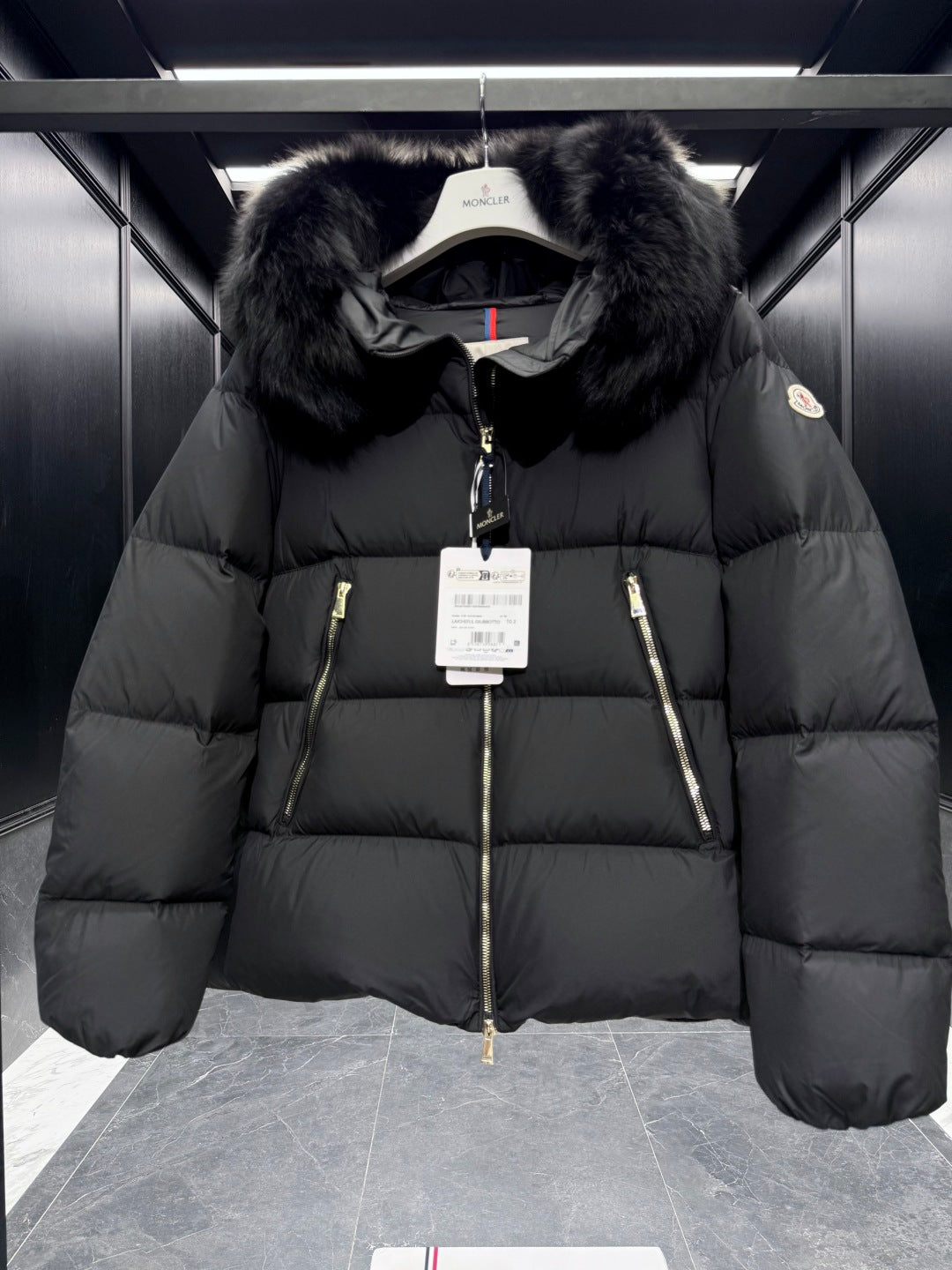 MC 25 Down Jacket Black Polyester 0017