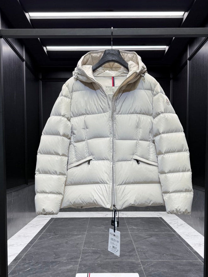 MC 25 Down Jacket  White Polyester 0020