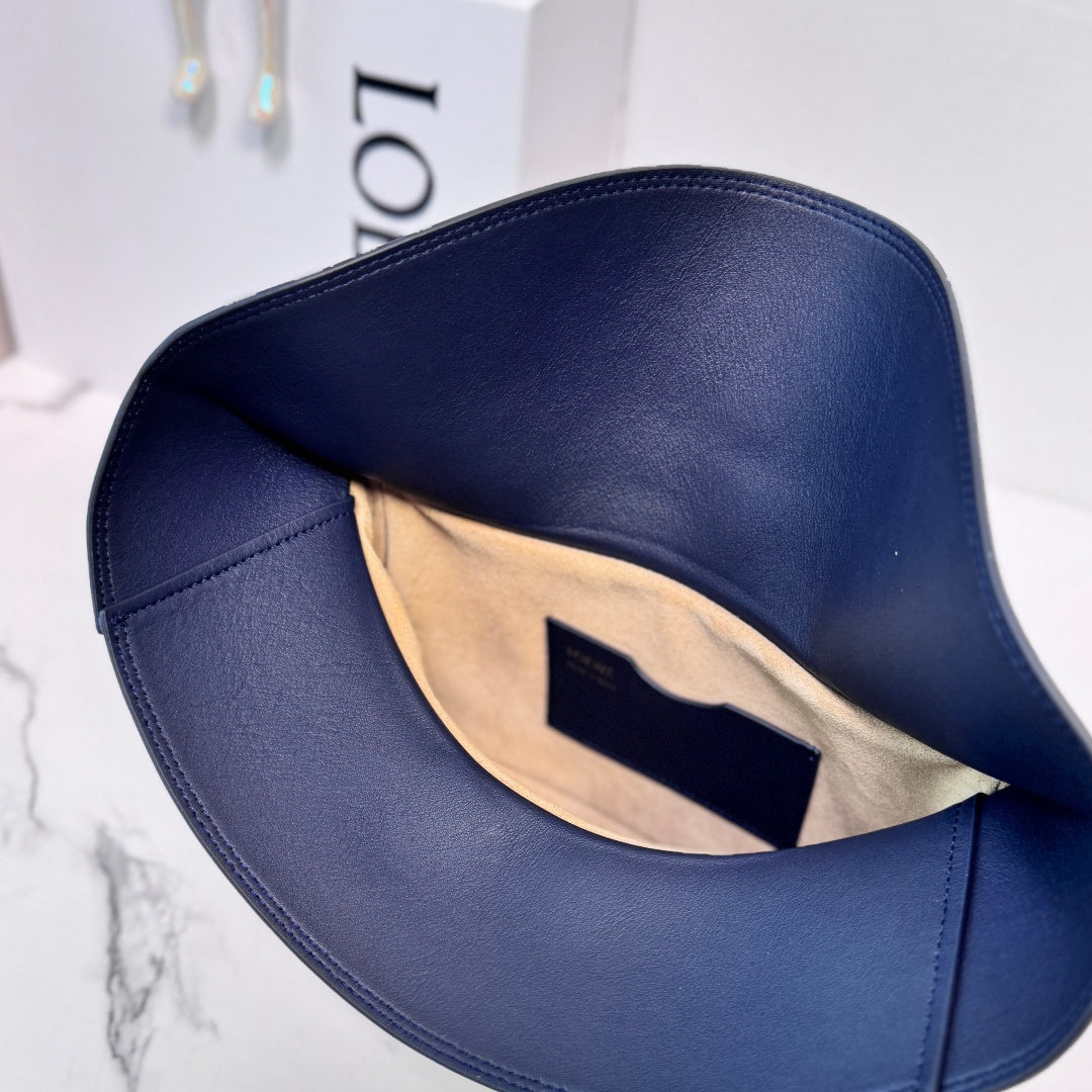 Loewe 2025 Ola 26 Bag Blue Smooth Calfskin 274666