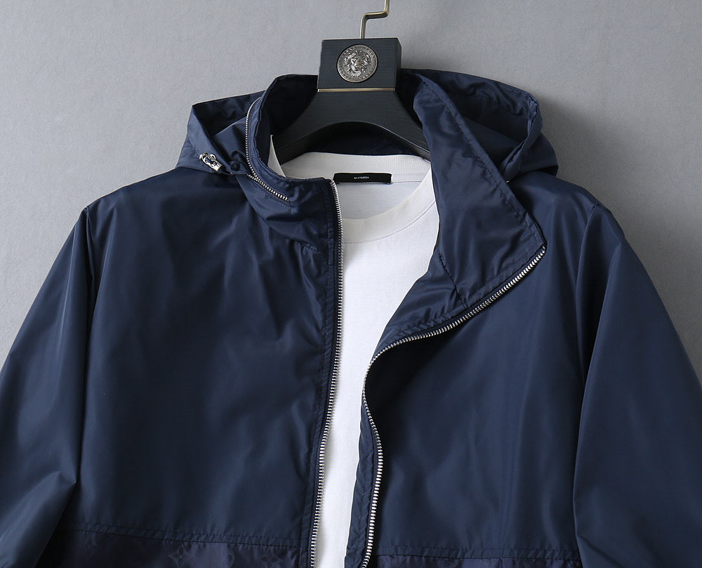 LV HOODED JACKET NAVY BLUE 239028