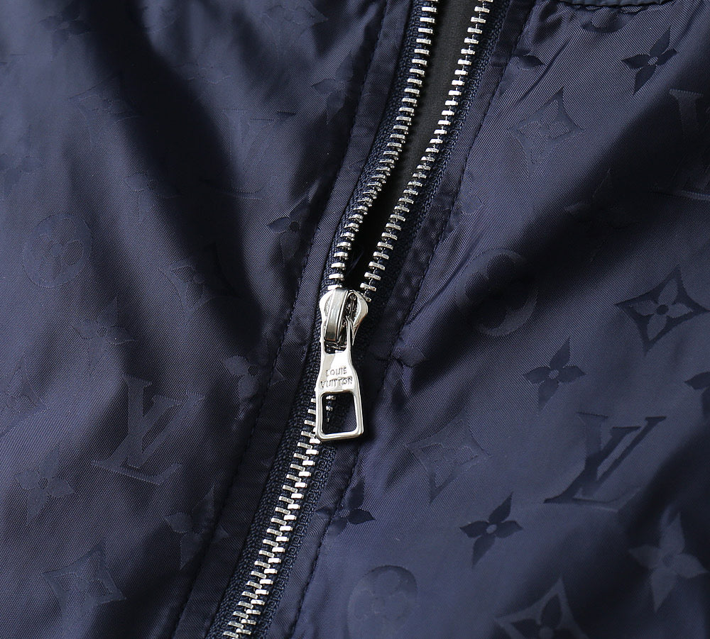 LV HOODED JACKET NAVY BLUE 239028