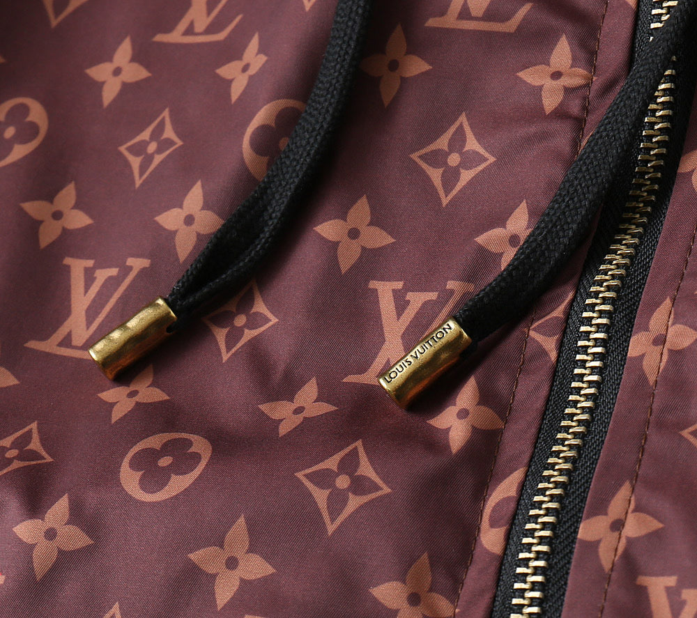 LV HOODED JACKET CONGO BROWN 238978