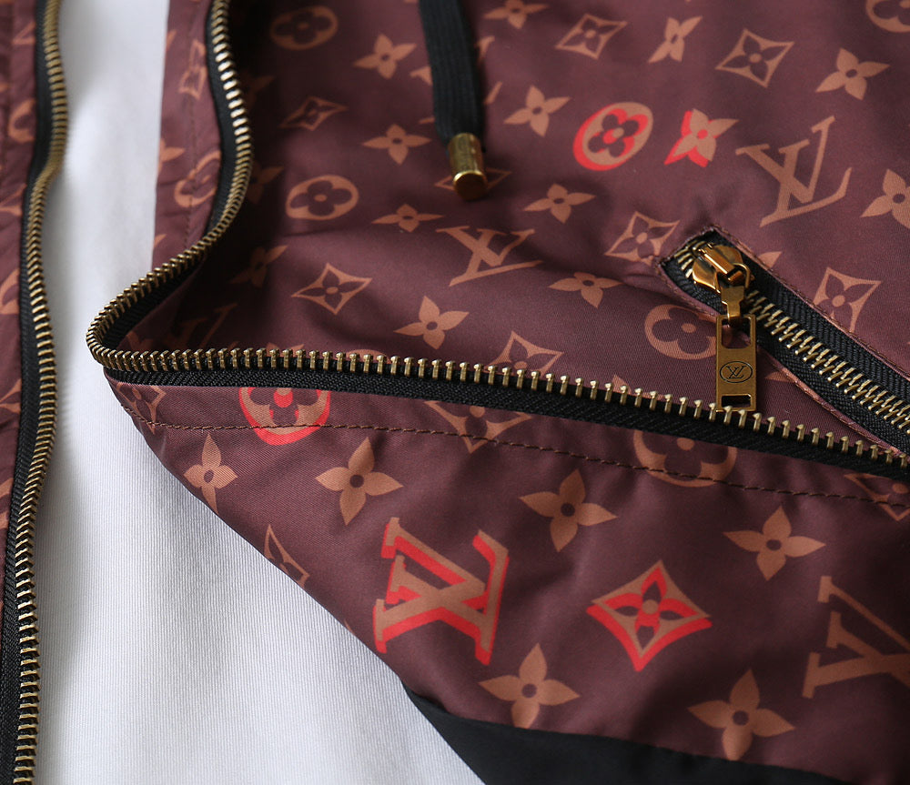 LV HOODED JACKET CONGO BROWN 238978