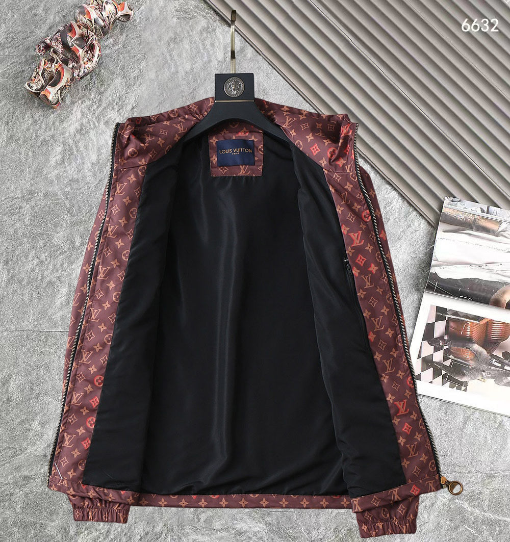 LV HOODED JACKET CONGO BROWN 238978