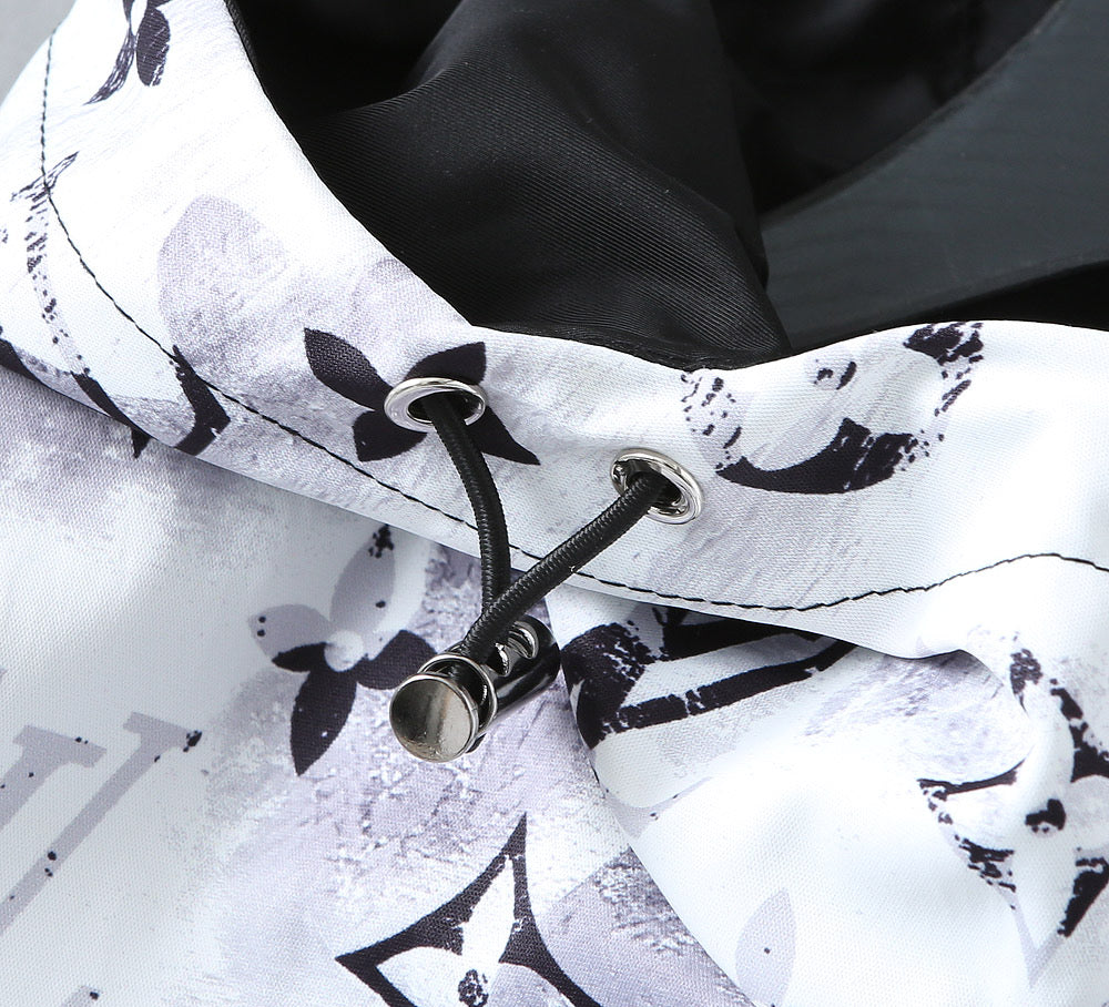 LV DOUBLE-SIDED JACKET BLACK AND WHITE 238980