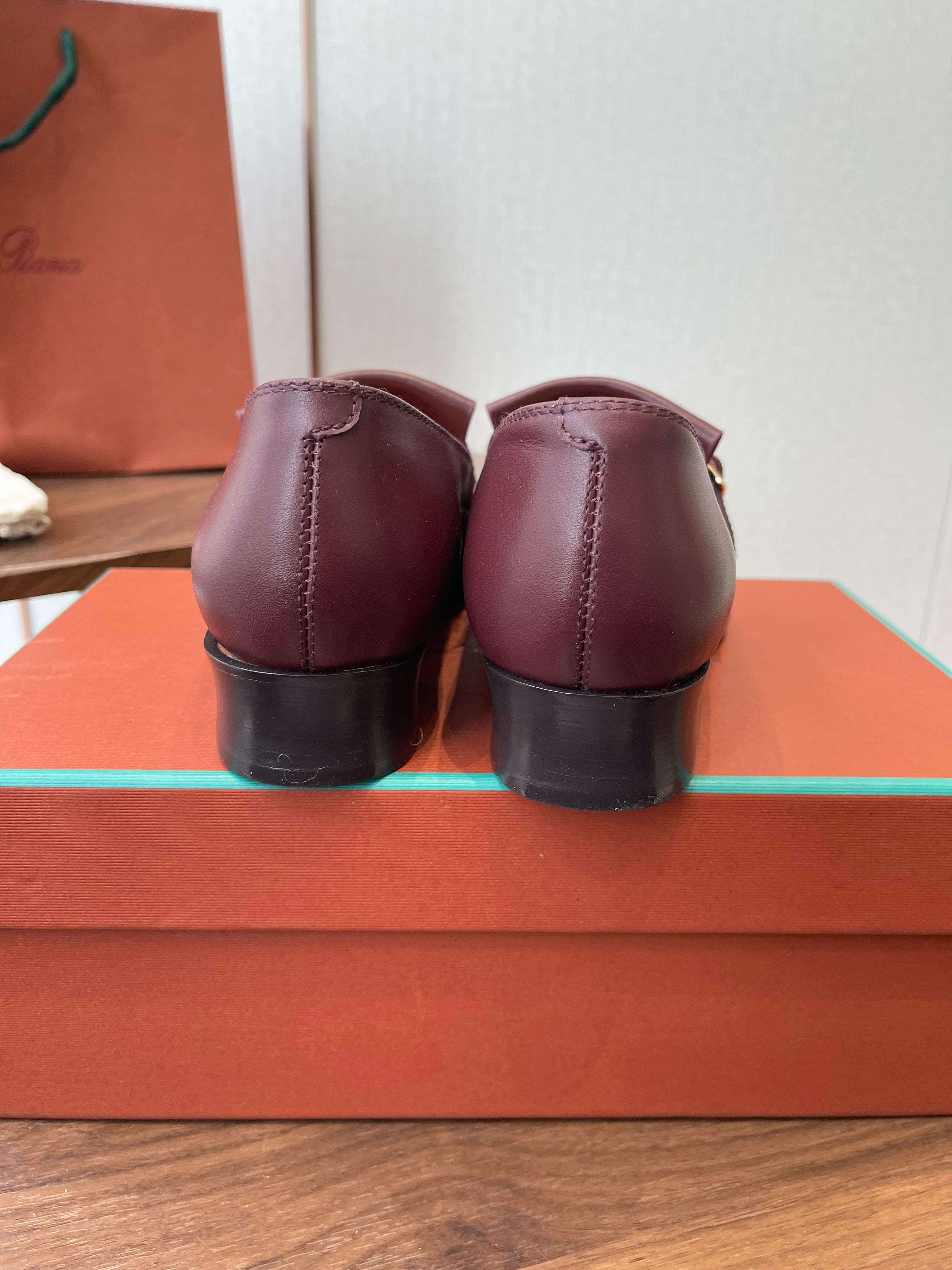 LP 26SS Loafers Burgundy Lambskin 579620