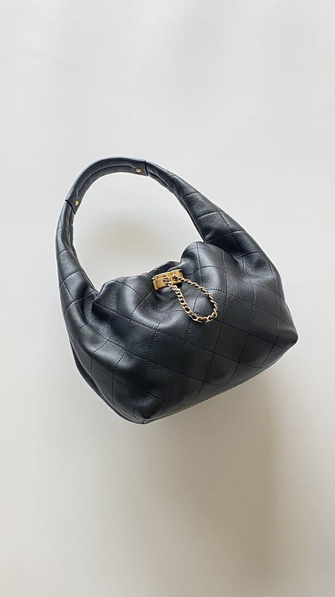 Chanel 25  Bag Black Lambskin