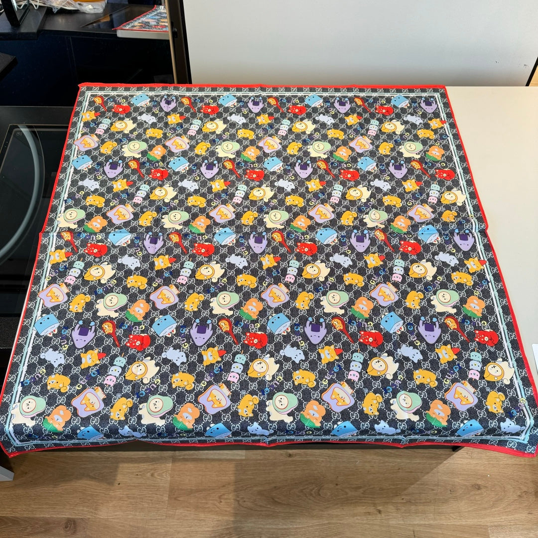 GG Horsebit 135CM  Mutilcolor  Mulberry Silk 272583