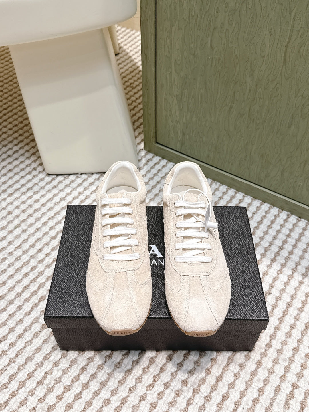 Pra 2025 Sneaker Beige Suede 556294