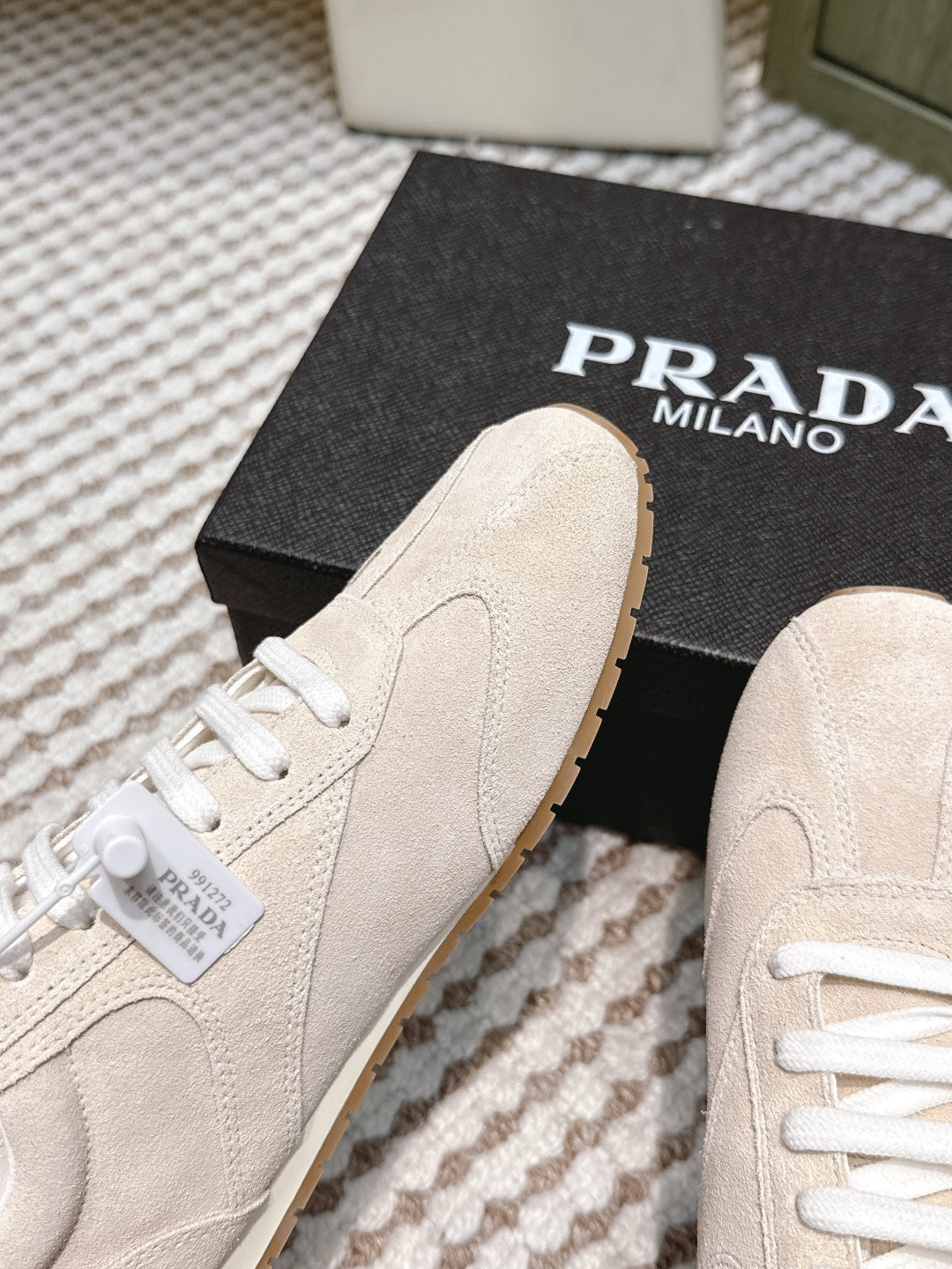 Pra 2025 Sneaker Beige Suede 556294