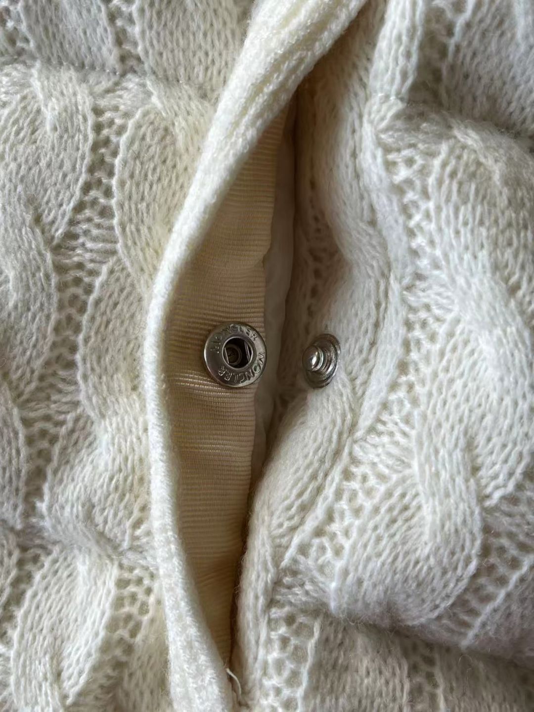 MC 25 Jacket White Wool 0004