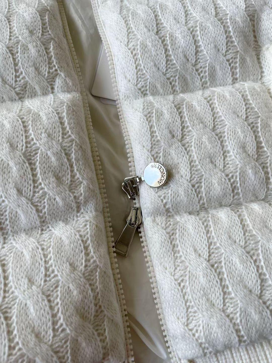 MC 25 Jacket White Wool 0004