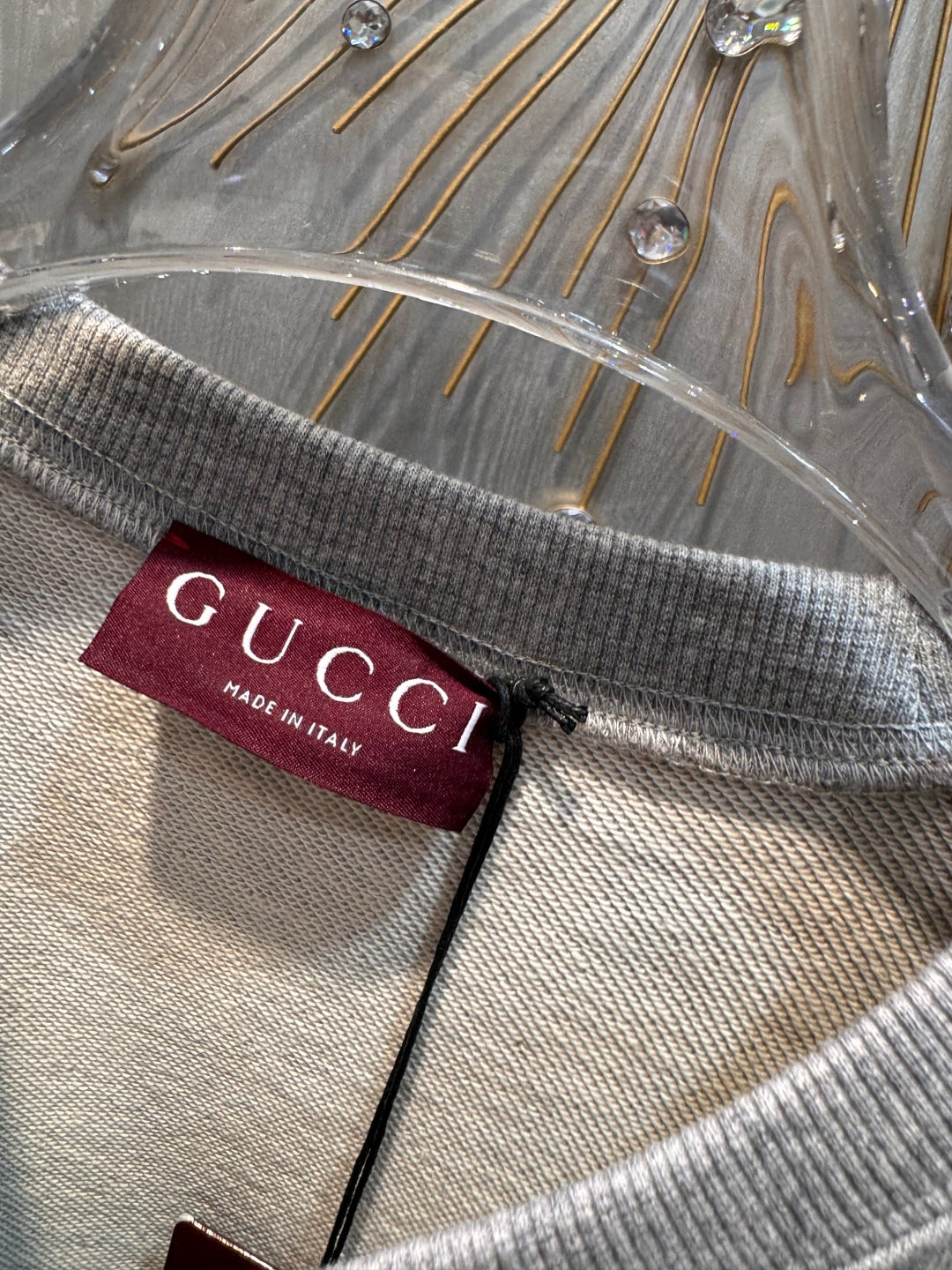 GG 25 Sweatshirt Grey Cotton 0023