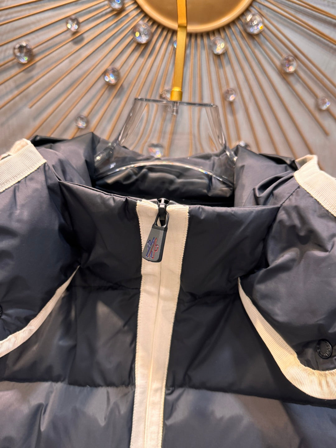 MC 25 Thin Down Jacket Black Polyester 0008