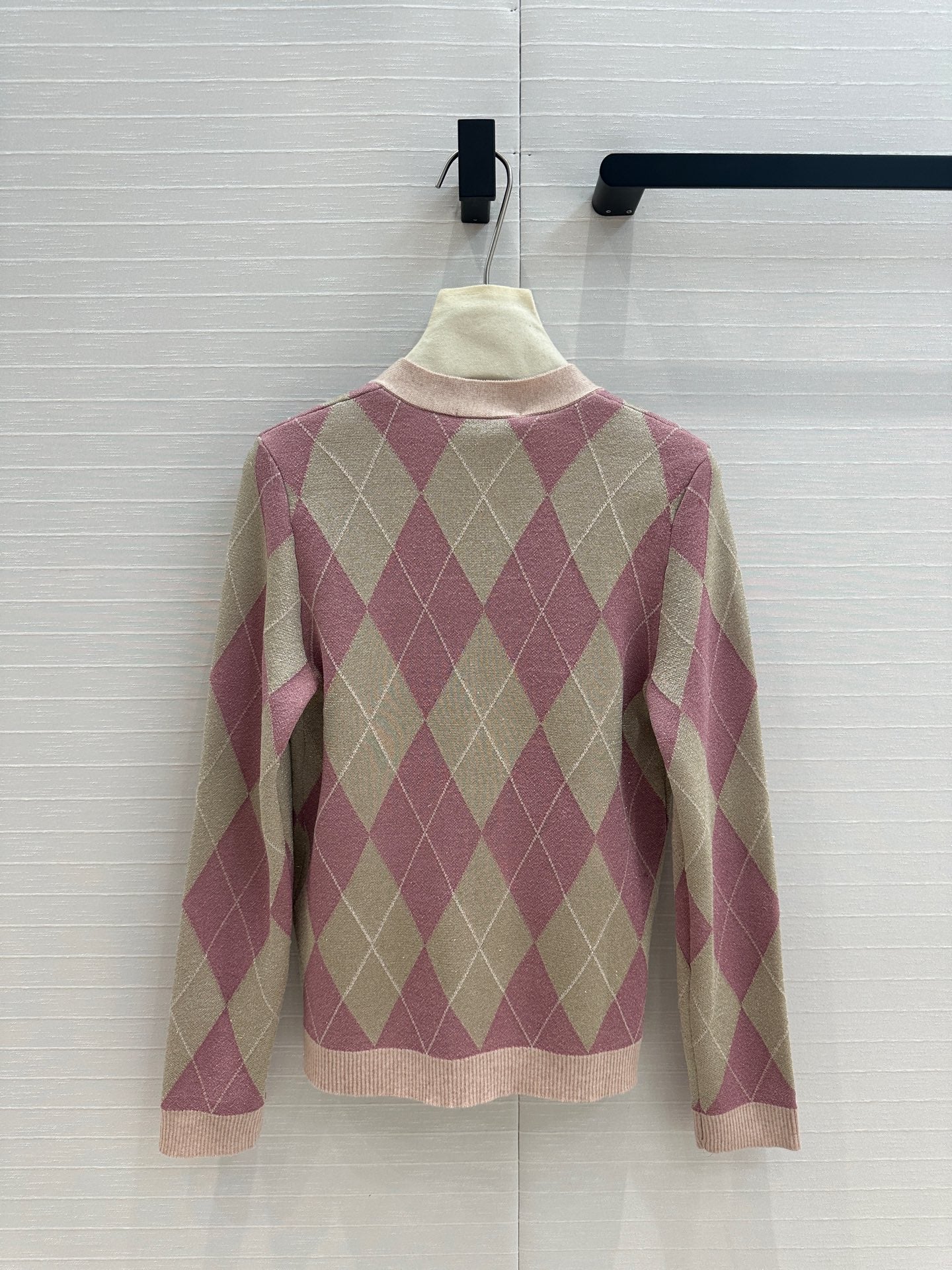 Gucci 25 Cardigan Pink Wool