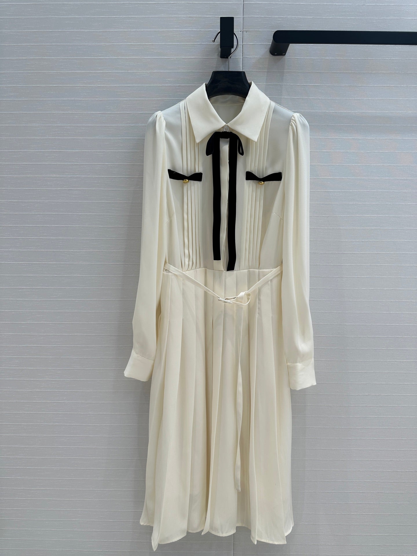 Prada Dress Beige Polyester